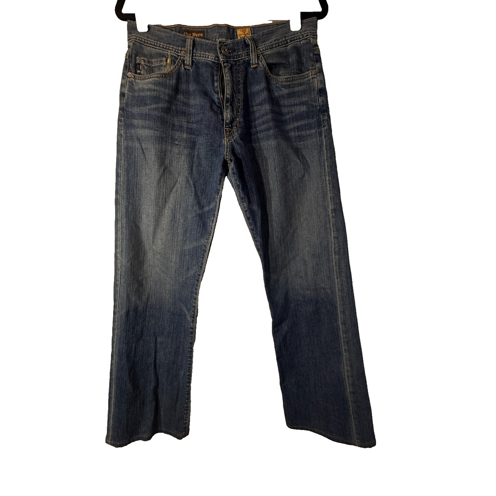 AG Adriano Goldschmied The Hero Jeans Mens 32x32 Straight Leg USA Made